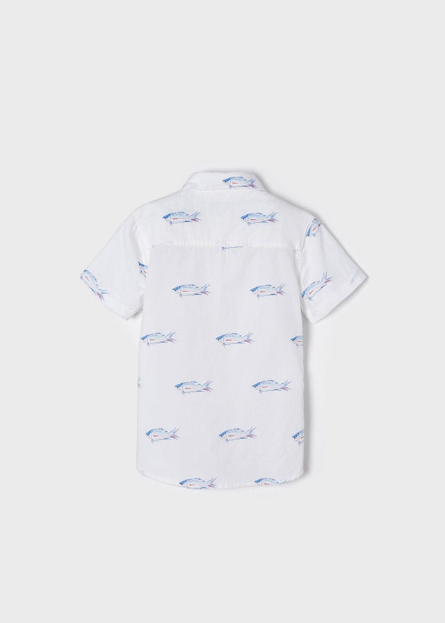 S/s printed shirt for boy - Fishes Mayoral