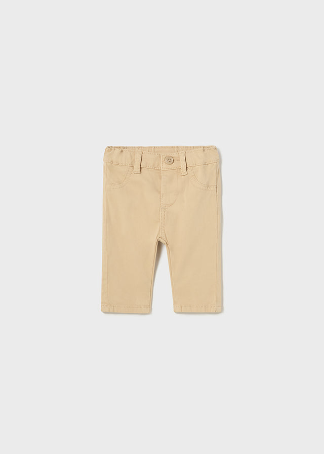 Mayoral Twill basic trousers for newborn boy - Crepe Mayoral
