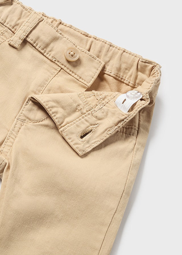 Mayoral Twill basic trousers for newborn boy - Crepe Mayoral