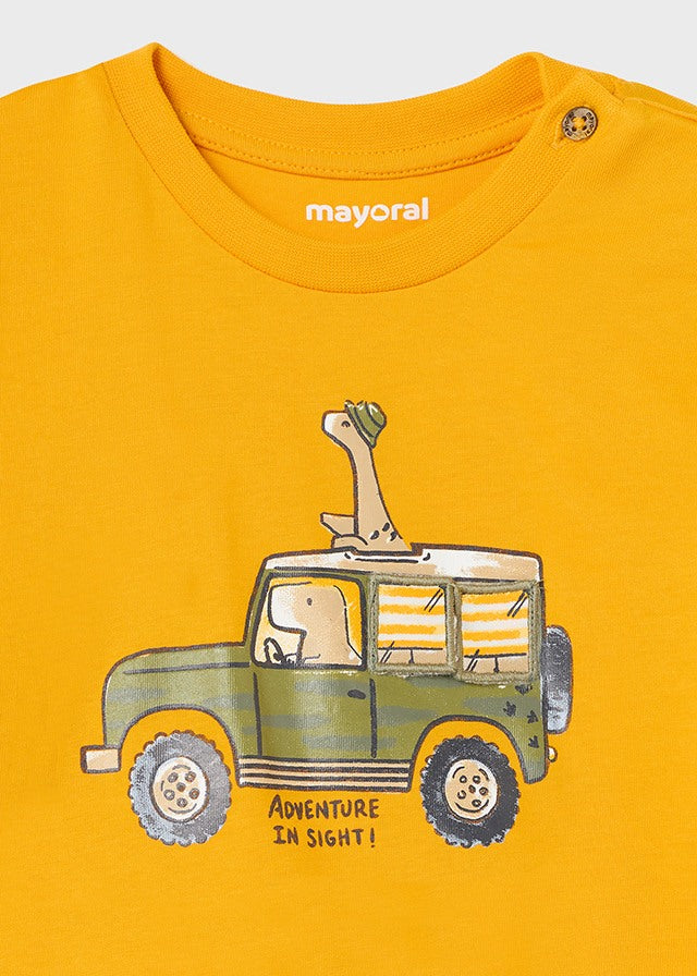 Mayoral S/s t-shirt for baby boy - Amber Mayoral