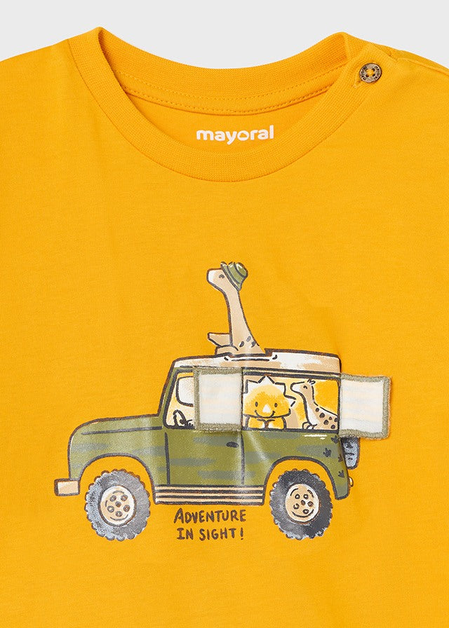 Mayoral S/s t-shirt for baby boy - Amber Mayoral