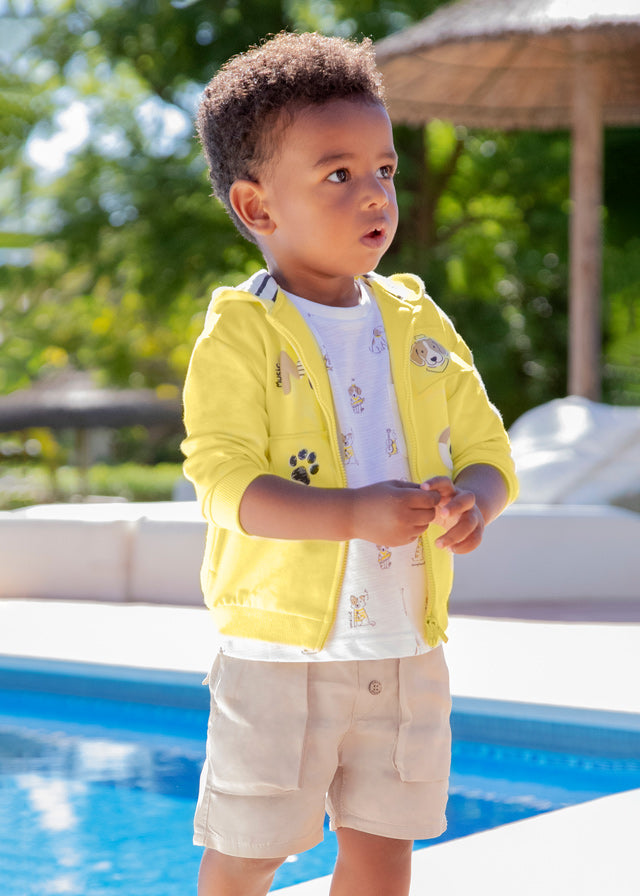 Mayoral Bermuda for baby boy - Beige Mayoral