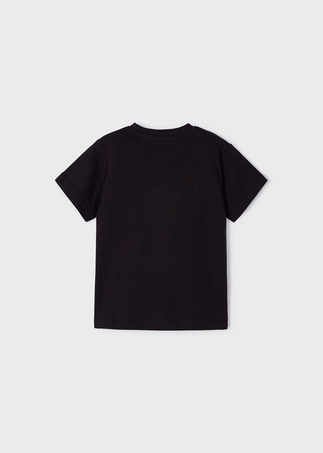 Mayoral S/s t-shirt for boy - Black Mayoral