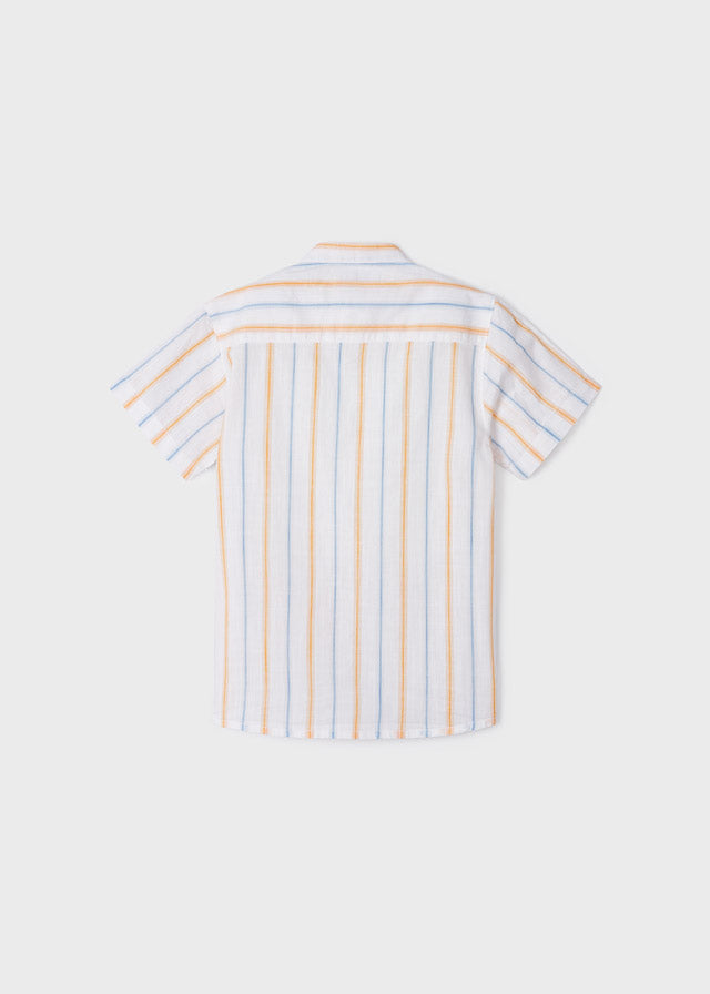 Mayoral Stripes s/s shirt for boy - Mango Mayoral
