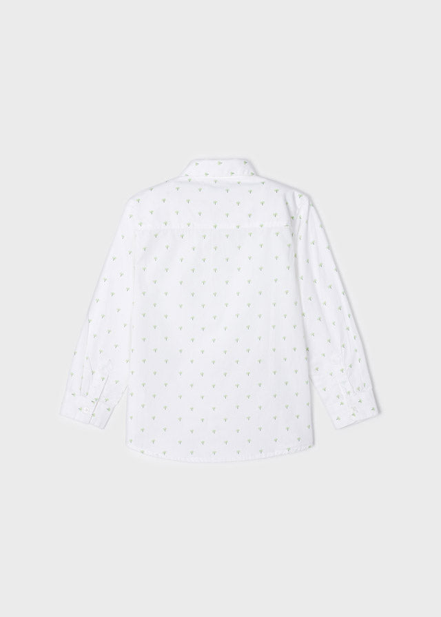 Mayoral L/s shirt for boy - White Mayoral
