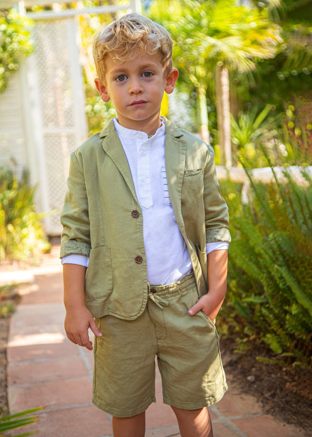 Mayoral Linen shorts for boy - Kiwi Mayoral