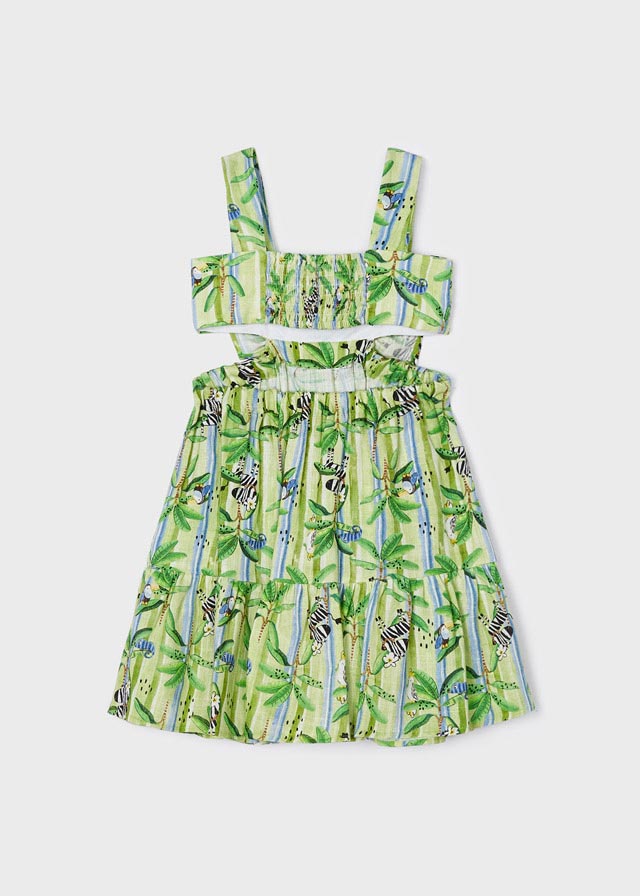 Mayoral Dress for girl - Lime Mayoral