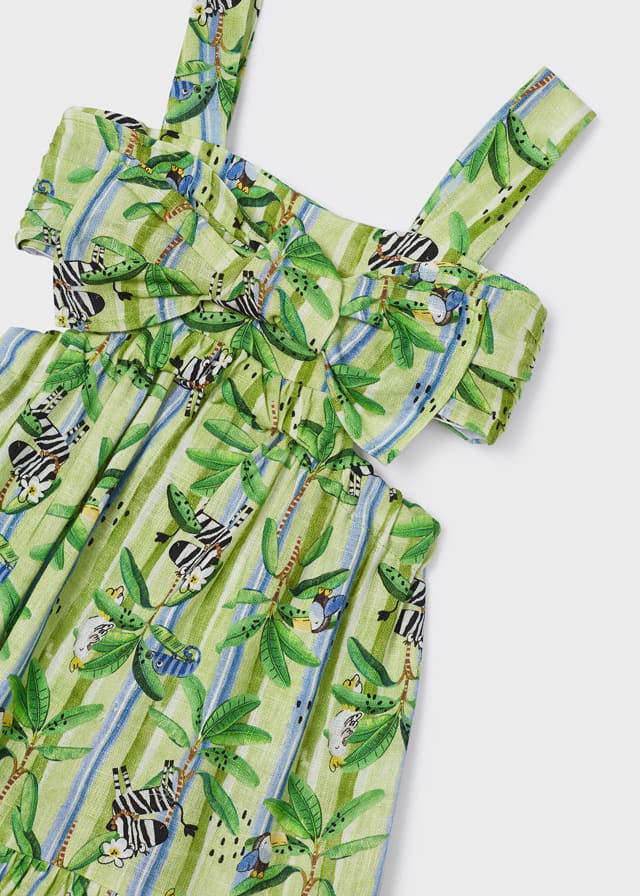 Mayoral Dress for girl - Lime Mayoral