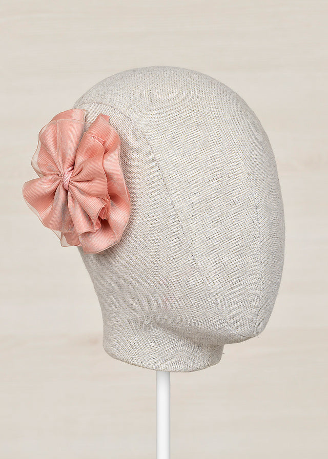 Pink bow hairclip girl Abel and Lula
