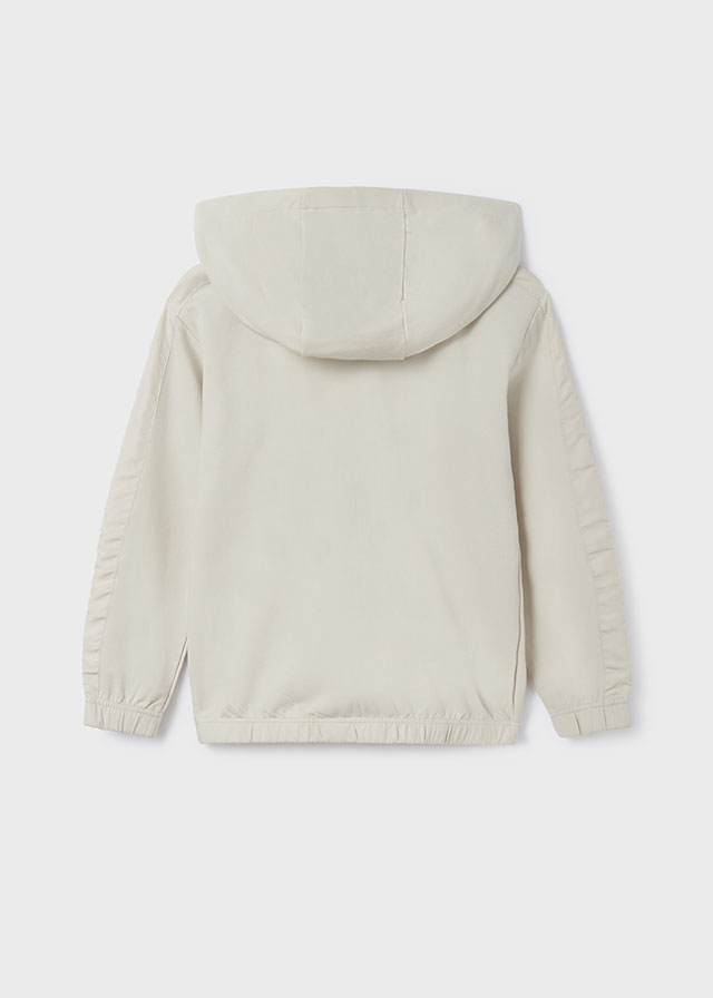 Mayoral Hoodie for teen boy - Cream Mayoral