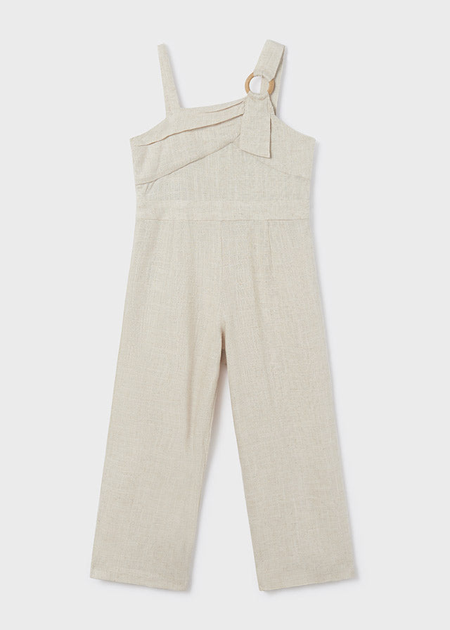 Mayoral linen romper for teen girl - Linen Mayoral