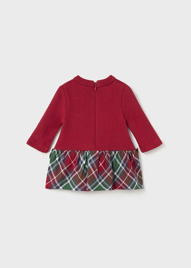 2863 - Dress for newborn girl - Cherry - Be Chic