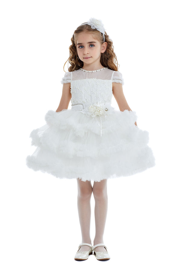 Ecru Tutu Dress Pamina