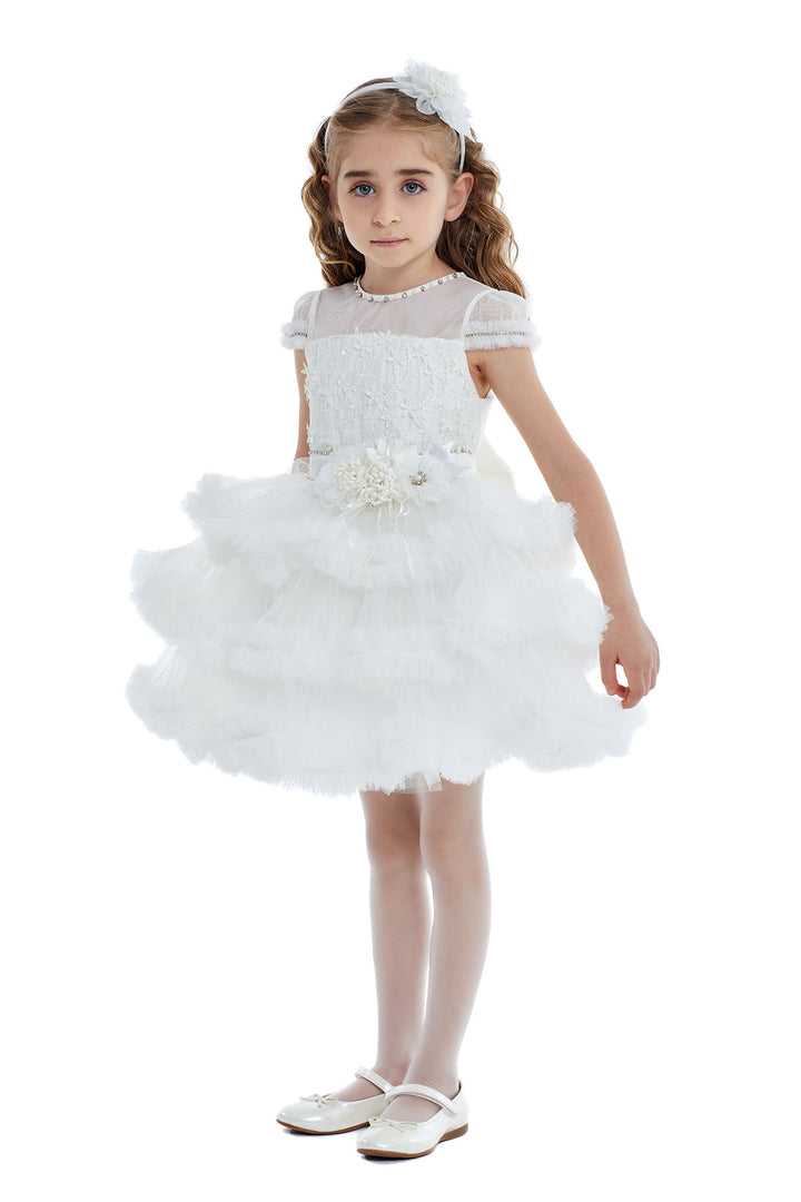 Ecru Tutu Dress Pamina