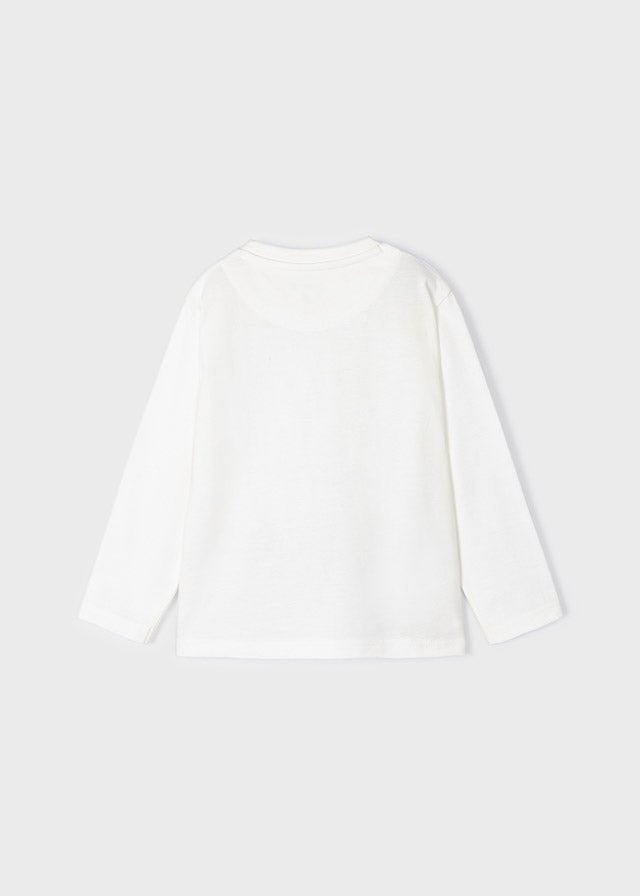 4017 - L/s t-shirt for boy - Klein Blue - Be Chic