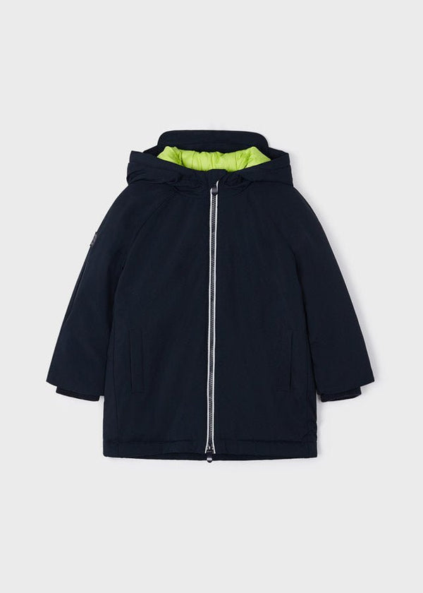 4442 - Parka for boy - Deep Blue - Be Chic