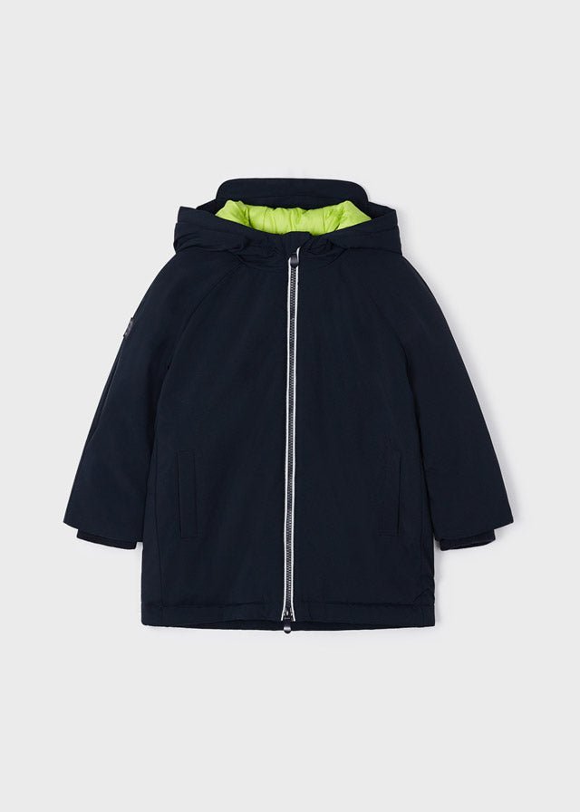 4442 - Parka for boy - Deep Blue - Be Chic