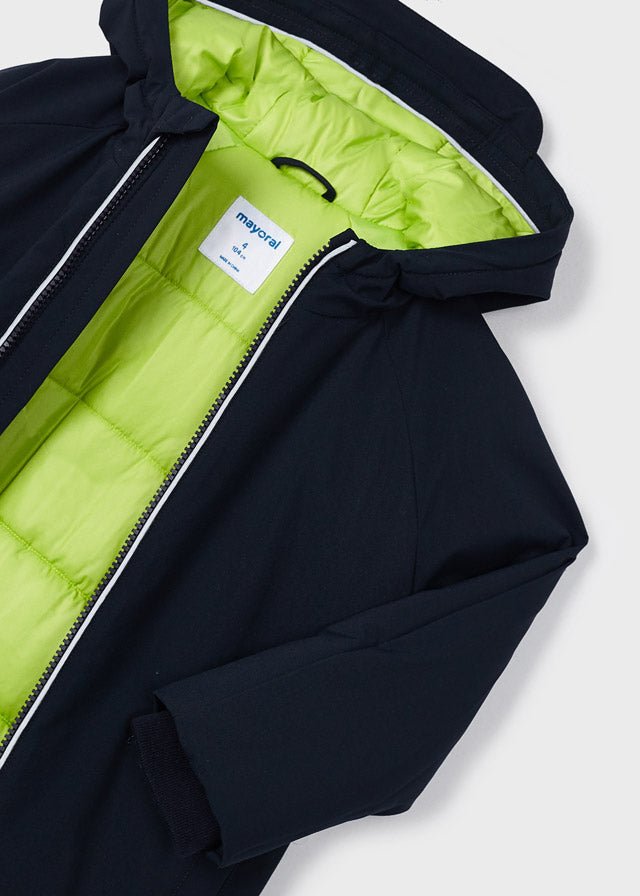 4442 - Parka for boy - Deep Blue - Be Chic