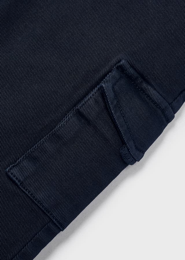 4511 - Cargo pants for boy - Navy - Be Chic