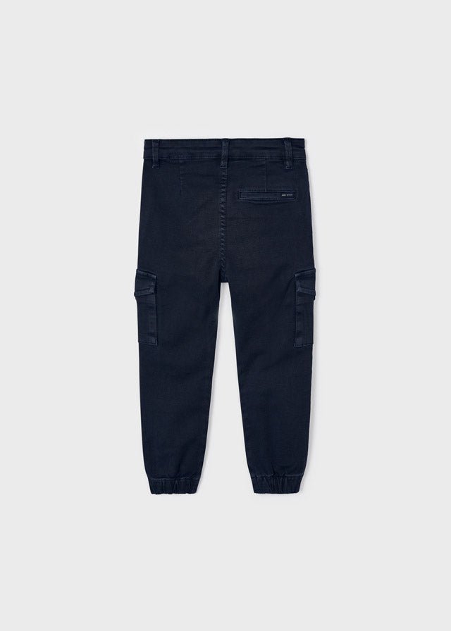 4511 - Cargo pants for boy - Navy - Be Chic