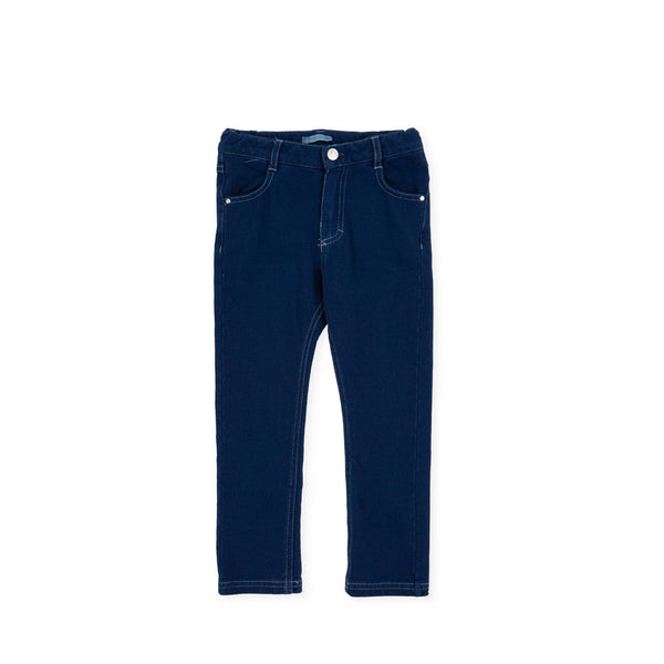 Boy C.L.Mediterráneo Trousers-Indigo Tutto Piccolo