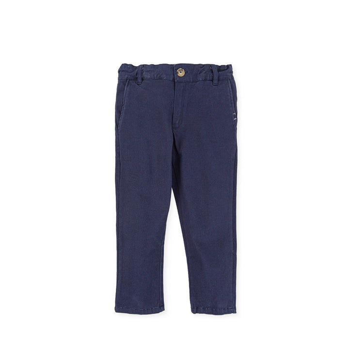 Boy Mosaico Trousers-Anthracite Tutto Piccolo