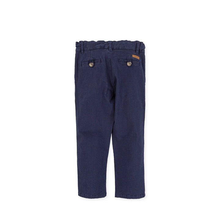 Boy Mosaico Trousers-Anthracite Tutto Piccolo