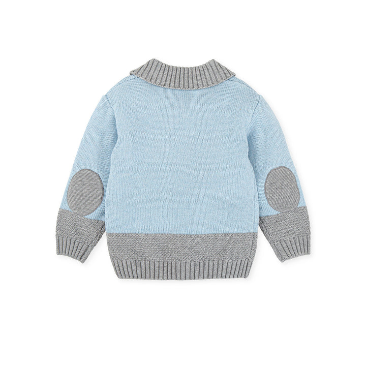 Boy Óleo Jumper-Porcelain Tutto Piccolo