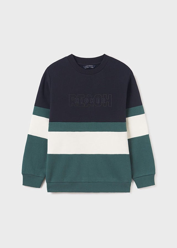 7422 - Pullover for teen boy - Navy - Be Chic