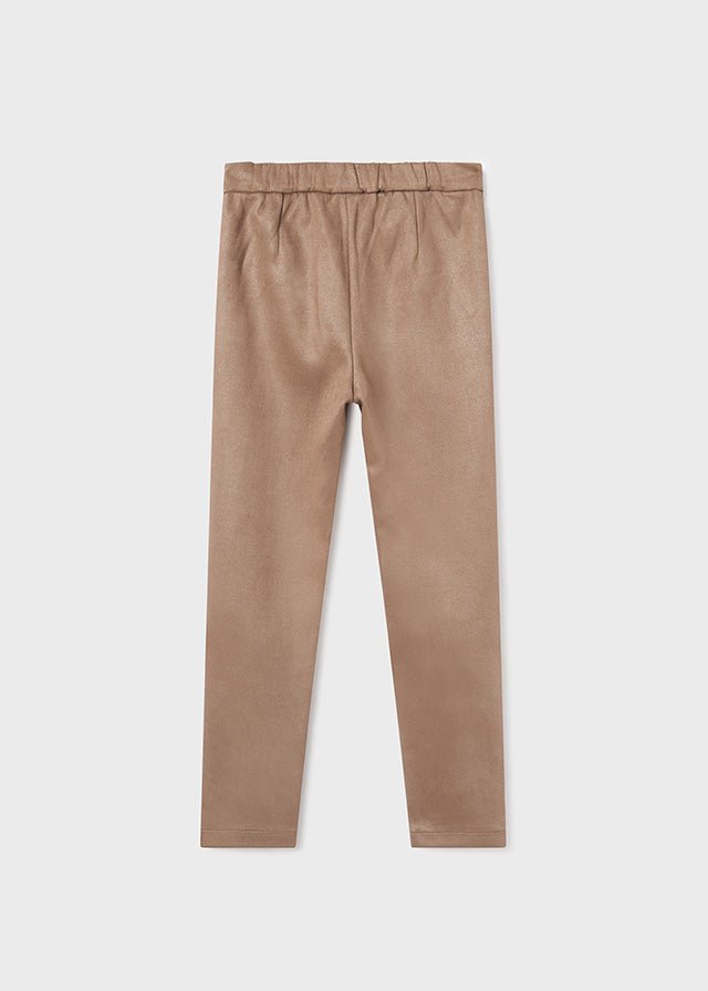 7506 - Long pant for teen girl - Mocha - Be Chic