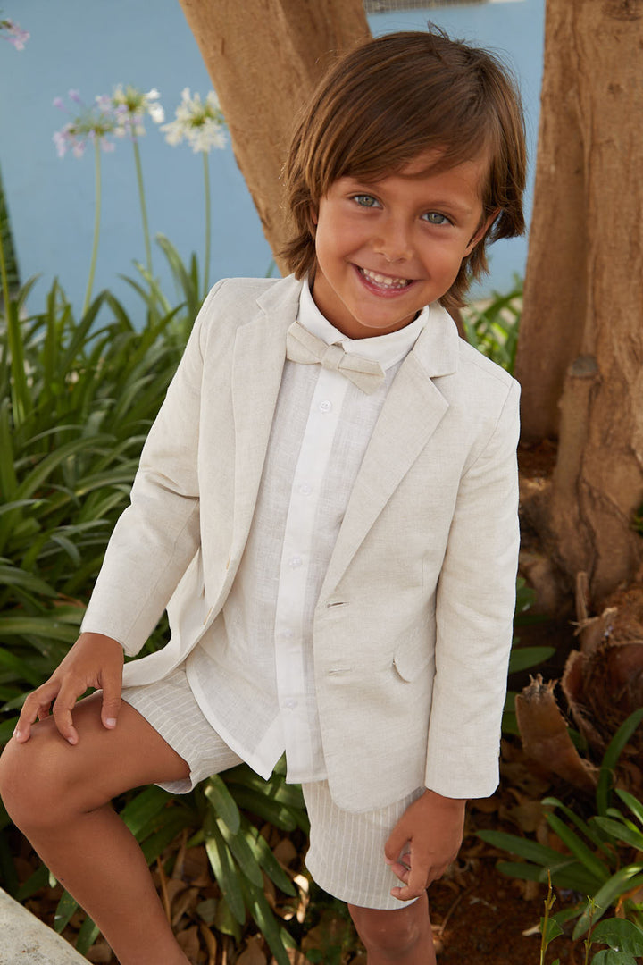 Boy Flor Del Desierto Bow Tie-Sand Tutto Piccolo