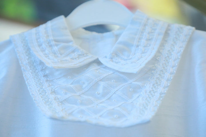 Baby Boy Formal White Christening Baptism suit (3) – White Kids Chic