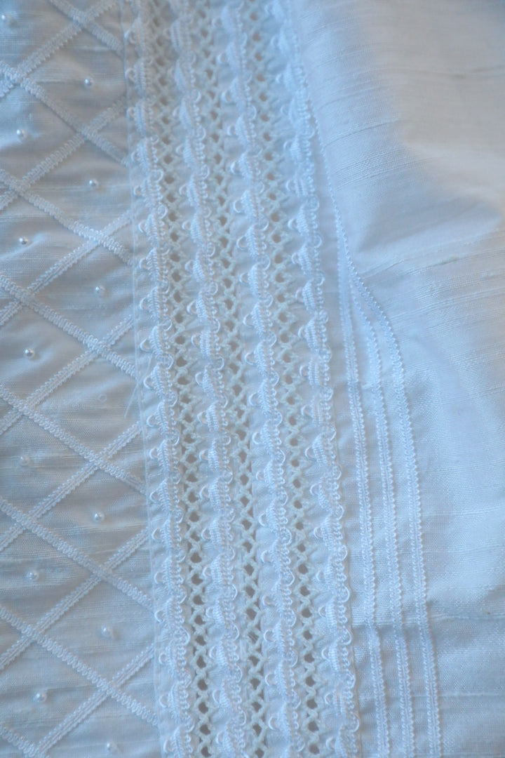 Baby Boy Formal White Christening Baptism suit (3) – White Kids Chic