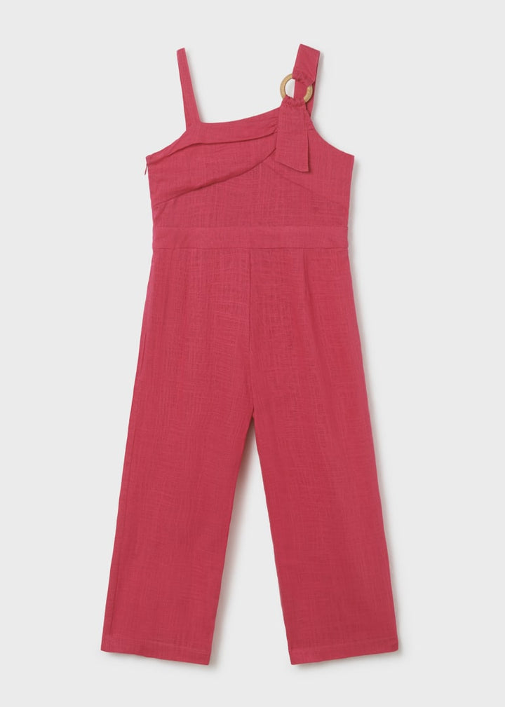 Mayoral linen romper for teen girl - Rose Mayoral