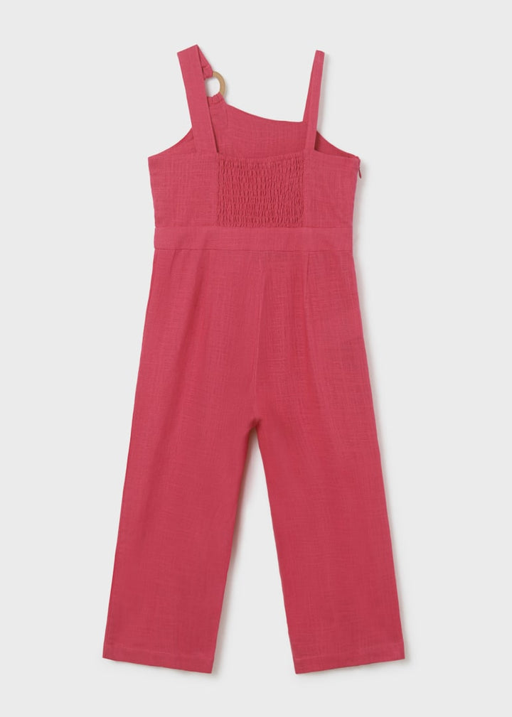 Mayoral linen romper for teen girl - Rose Mayoral