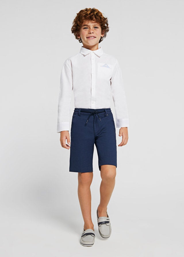 Bermuda for teen boy - Navy - Be Chic