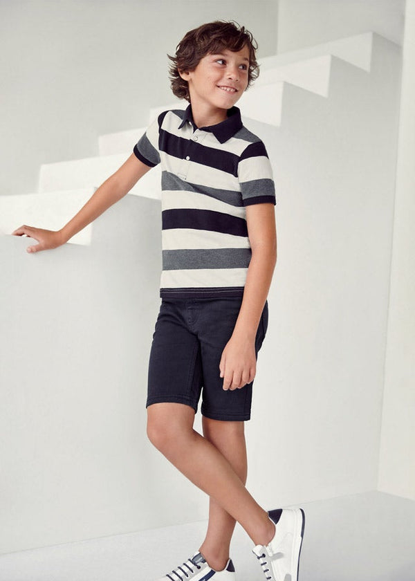 Bermuda for teen boy - Navy - Be Chic