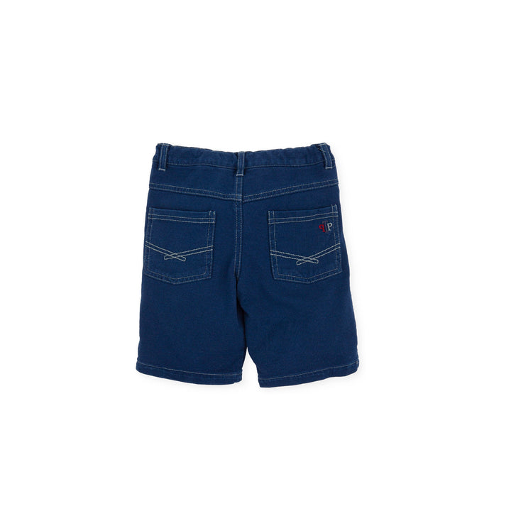 Boy Annie Bermuda Shorts - Indigo - Be Chic