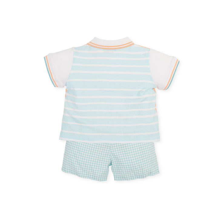 Boy C.L.Bambi 2 Pieces Set - Tangerine - Be Chic