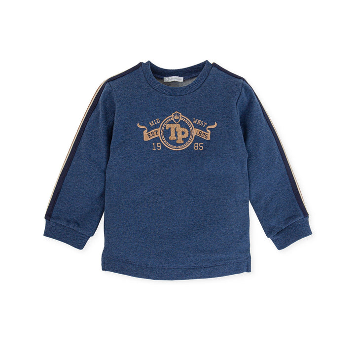 Boy Gouache Sweatshirt - Ink - Be Chic