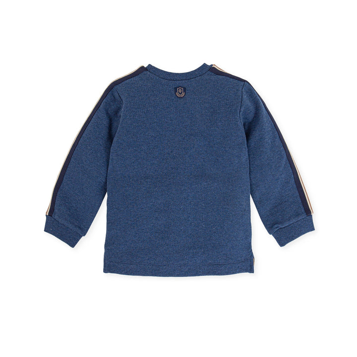 Boy Gouache Sweatshirt - Ink - Be Chic