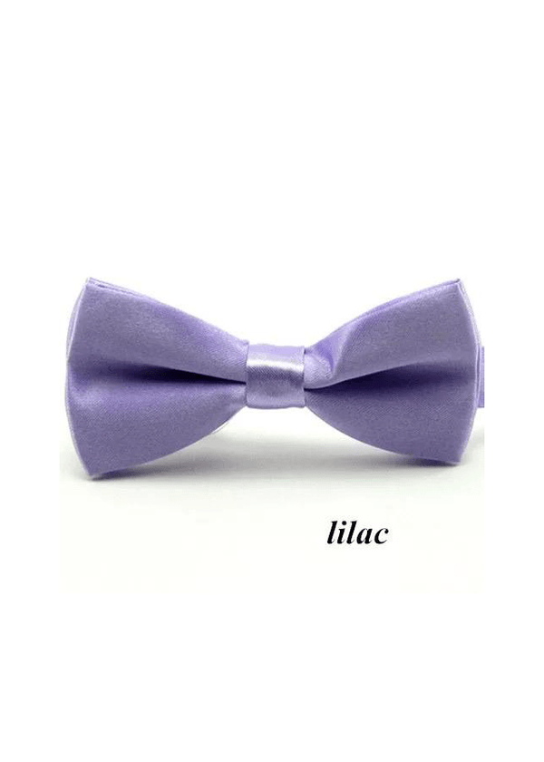 Boys Lilac Bow Tie (10cm) - Be Chic