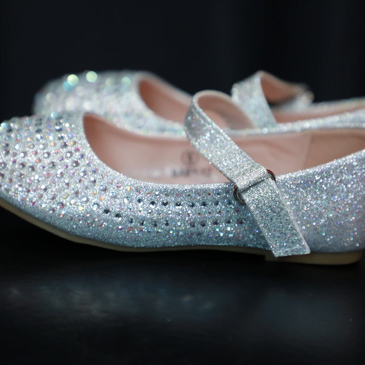 Ceremony Mary Jane for Girls (3) - Silver - Be Chic