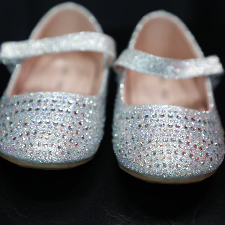 Ceremony Mary Jane for Girls (3) - Silver - Be Chic