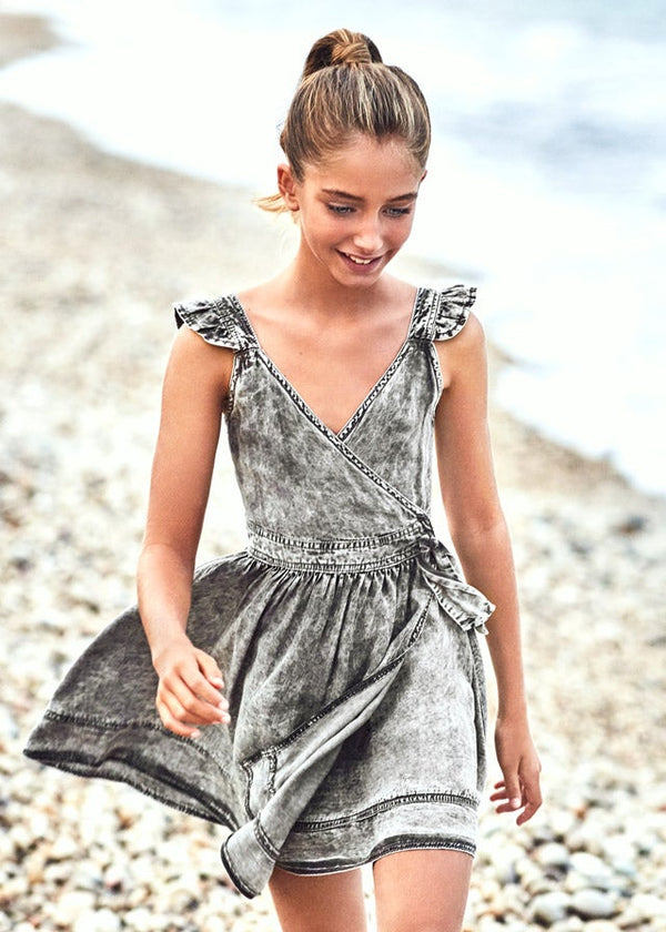 Dress for teen girl - Gray - Be Chic