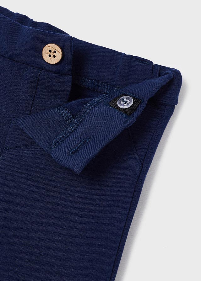 Dressy pants for newborn boy - Night blue - Be Chic