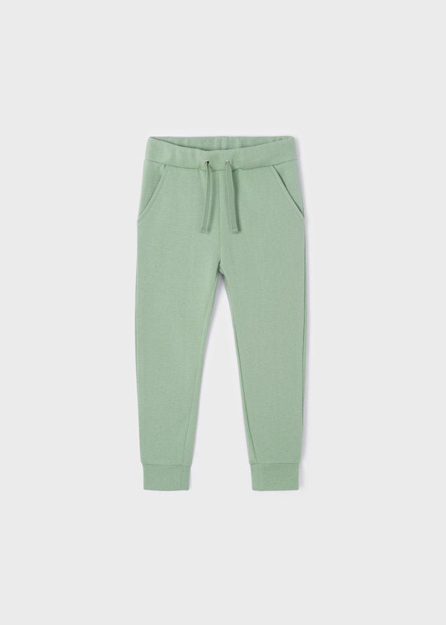 Fleece jogger for girl - Mint - Be Chic