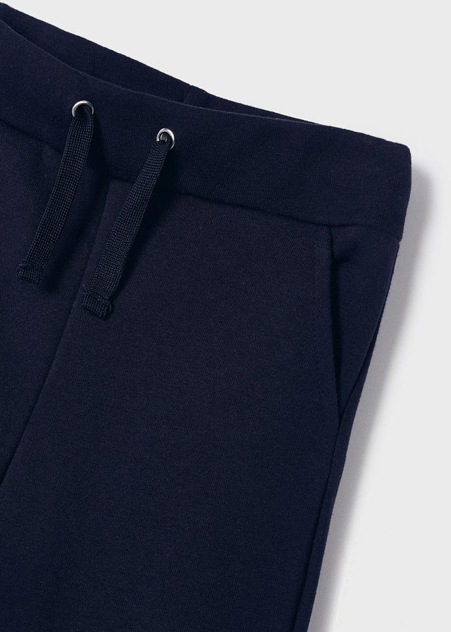 Fleece jogger for girl - Navy - Be Chic