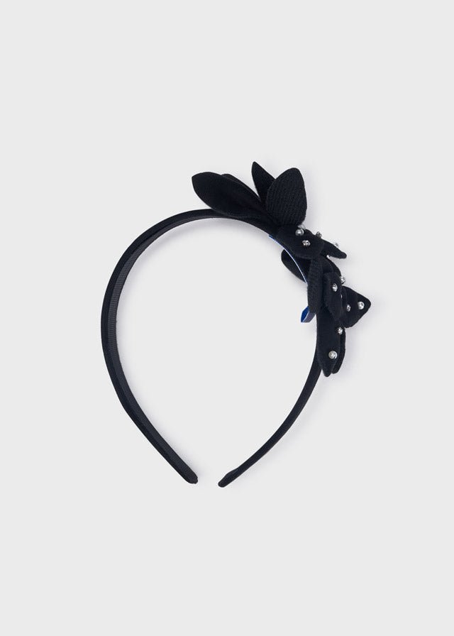 Flowers headband for girl - Black - Be Chic