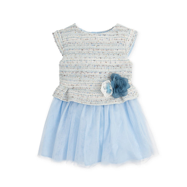 Girl Tiffany Dress - Ceramic - Be Chic